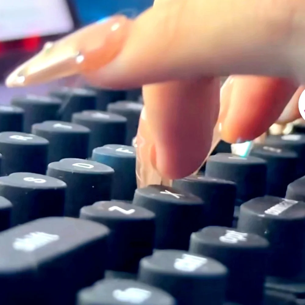 Silicone Keyboard Cover For Long Nails